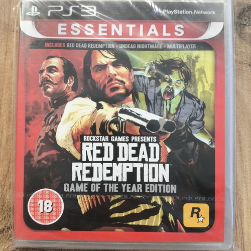 Red Dead Redemption Game of the Year Edition PS3 like new, English version