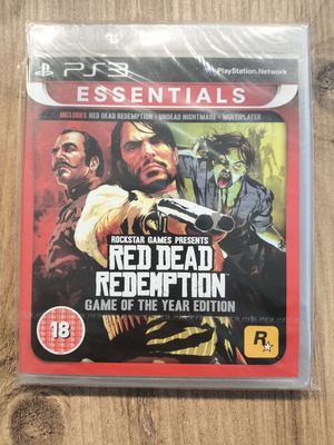 Red Dead Redemption Game of the Year Edition PS3 like new, English version