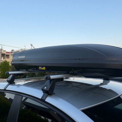 Menabo Marathon 400 Dark roof box, 400L, black matte