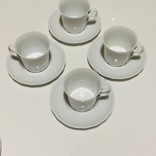 Seltmann Weiden Porcelain Bavaria coffee set used, 8 pieces