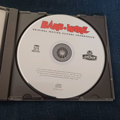 Barb Wire CD soundtrack new, rock
