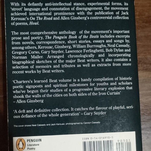 The Book of the Beats by Ann Charters used, English
