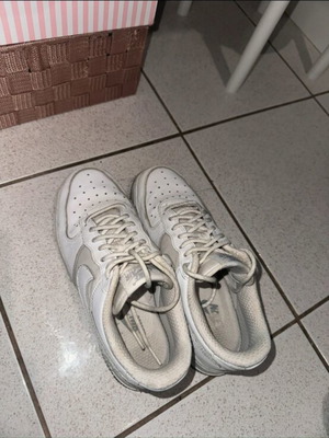 Nike Airforce used white sneakers size 38.5