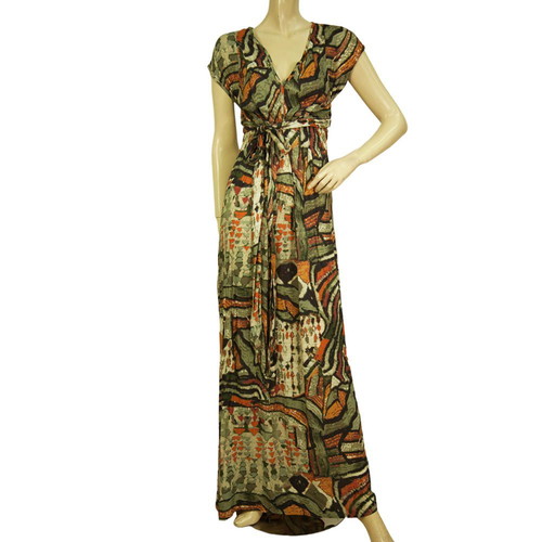 Devotion multicolor long dress used, size S