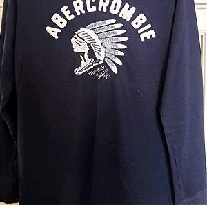 Abercrombie & Fitch μπλούζα μακρυμανικη