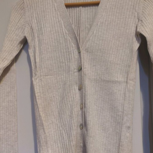 Zara cardigan medium beige like new