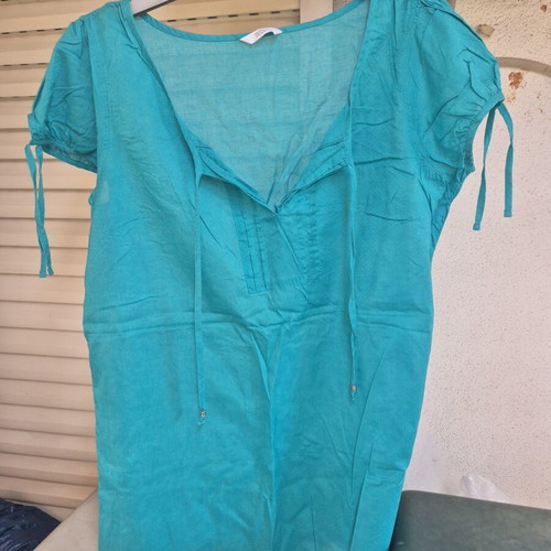 Marks & Spencer beach tunic like new, turquoise, size XXXL