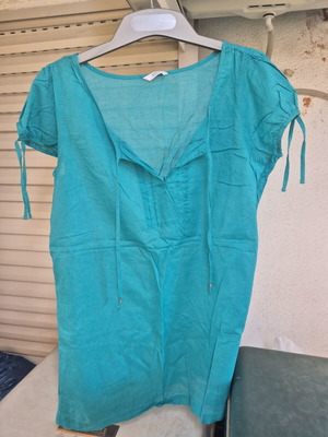 Marks & Spencer beach tunic like new, turquoise, size XXXL
