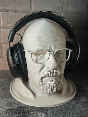 Breaking Bad βάση ακουστικών καινούργια 3D printed Walter White