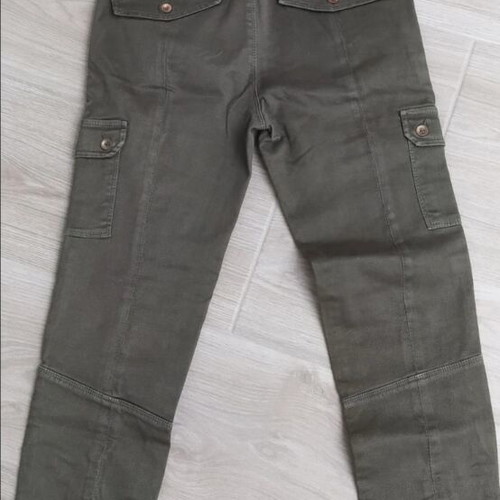 Cargo pants Zara TRF used, khaki, size M