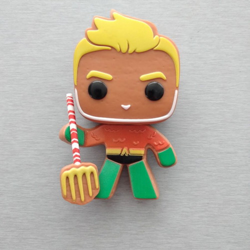 Funko Pop Aquaman Gingerbread Man Marvel collectible like new