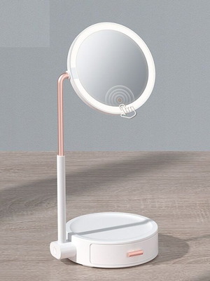 Baseus Smart Beauty Series makeup mirror new with LED light and storage box