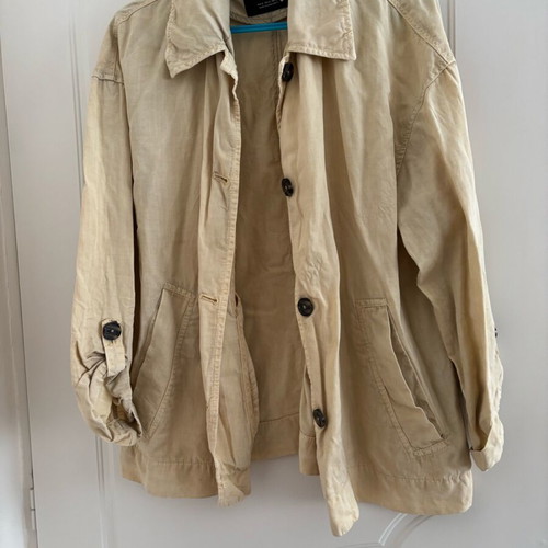 Zara jacket light color blazer style like new