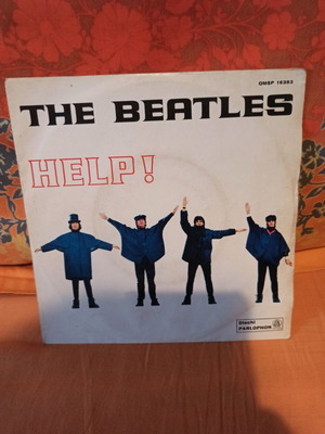 The Beatles Help vinyl record used, pop