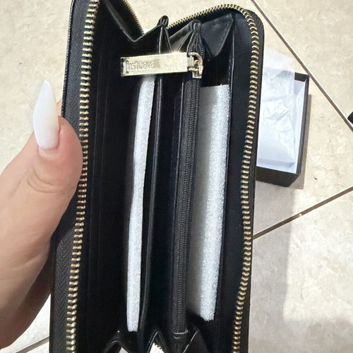 Just Cavalli wallet like new, black