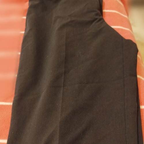 Black pants used, size 4, length 98 cm