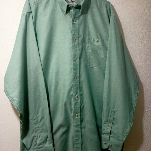 Glenn vintage turquoise shirt XL like new
