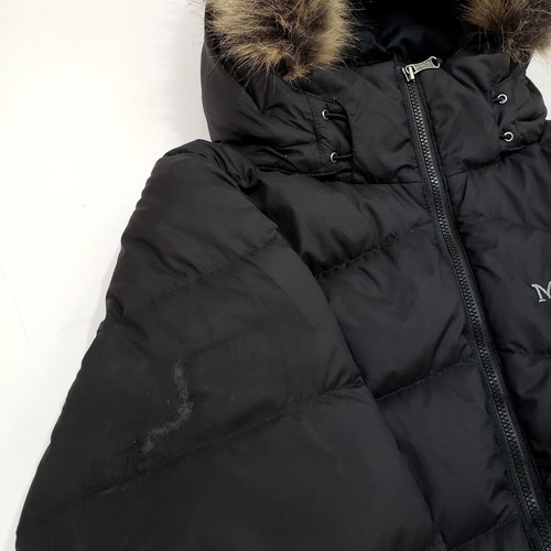 Marmot Montreal 700Down women's winter puffer jacket used, black, size M