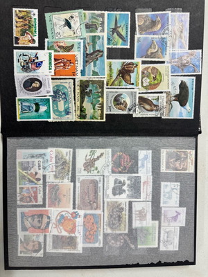 Old used stamps