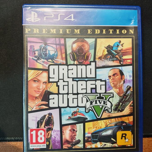Grand Theft Auto V Premium Edition PS4 game