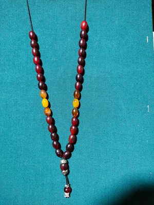 Worry beads new, horn