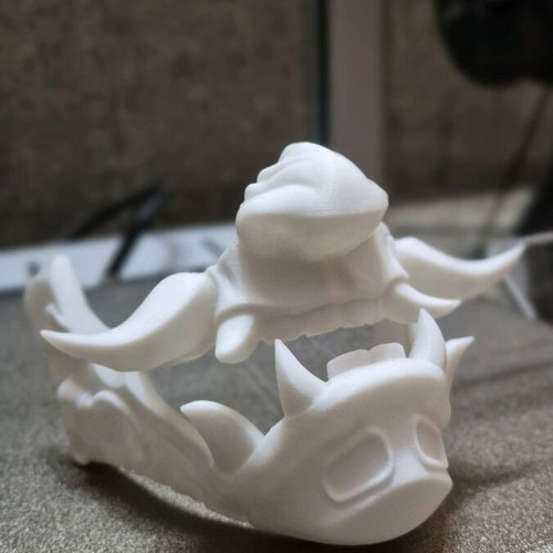 Dualsense Samurai Oni Mask stand for PS5 controller