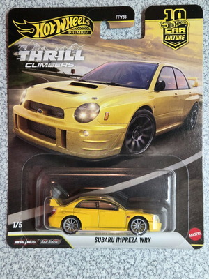 Hot Wheels Subaru Impreza WRX καινούργιο