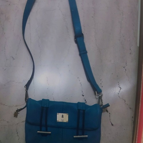 Fly London bag synthetic leather like new, turquoise