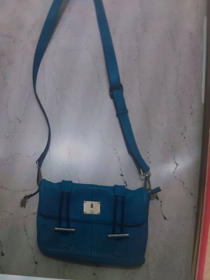 Fly London bag synthetic leather like new, turquoise