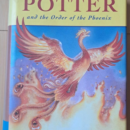 Harry Potter and the Order of the Phoenix hardcover book used, English