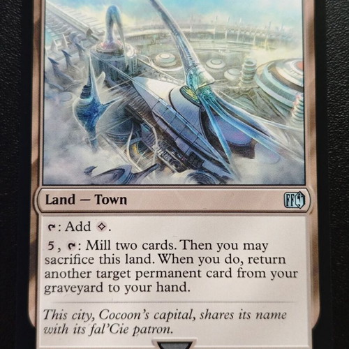 mtg final fantasy eden Magic The Gathering - Universes Beyond - Then you may sacrifice this land 2025 Magic The Gathering MTG