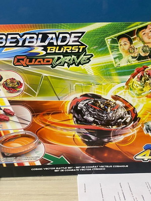 Beyblade Burst Quad Drive Hasbro like new