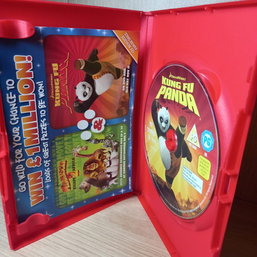 Kung Fu Panda DVD with English subtitles