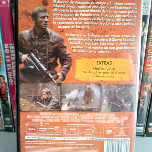 Resistencia DVD movie