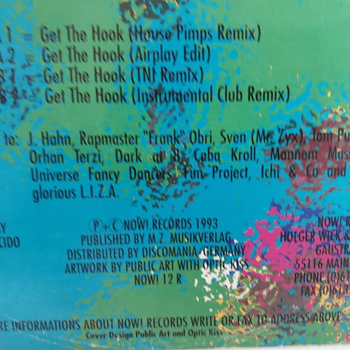 House Pimps Get The Hook vinyl like new