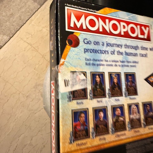 Monopoly Eternals Marvel new