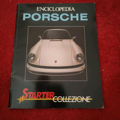 Porsche Enciclopedia 1987 like new, Italian edition, rare