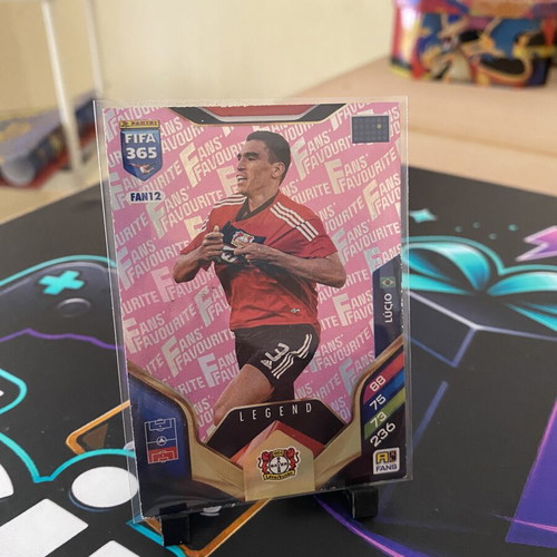 Panini card pink used Fan12