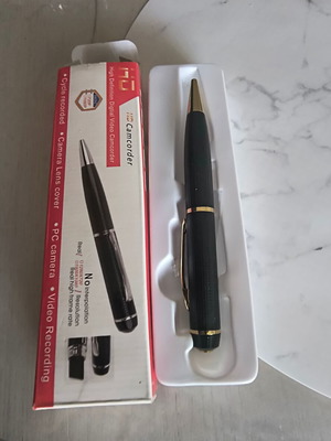 Spy pen like new with video, audio, and photo recording