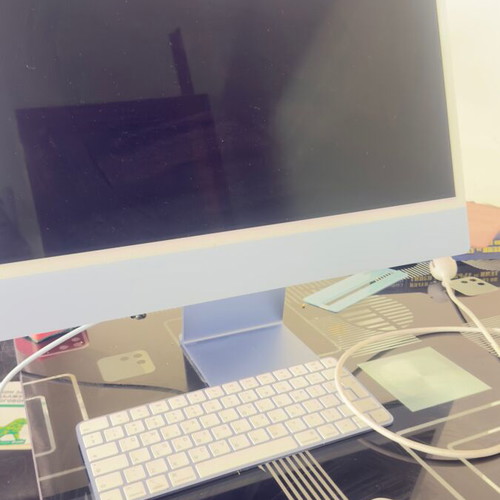 iMac 2024 blue new