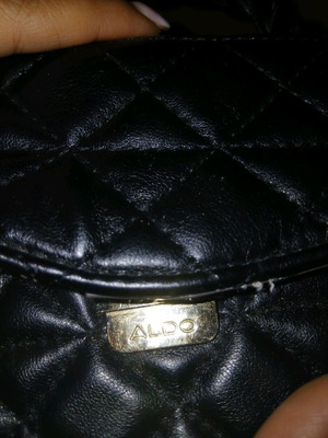 Aldo black crossbody bag like new for everyday use