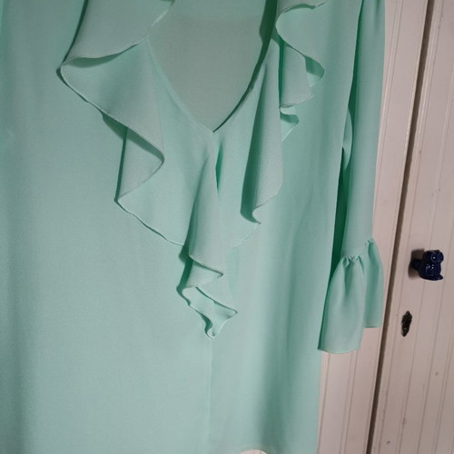Makis Tselios blouse new, size XL, pistachio color