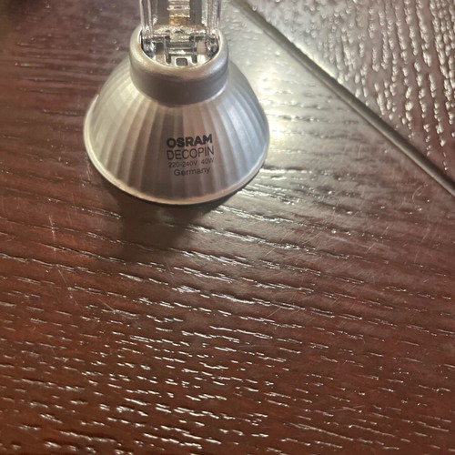Halogen Lamp G9 40W new, pack of 20 pieces