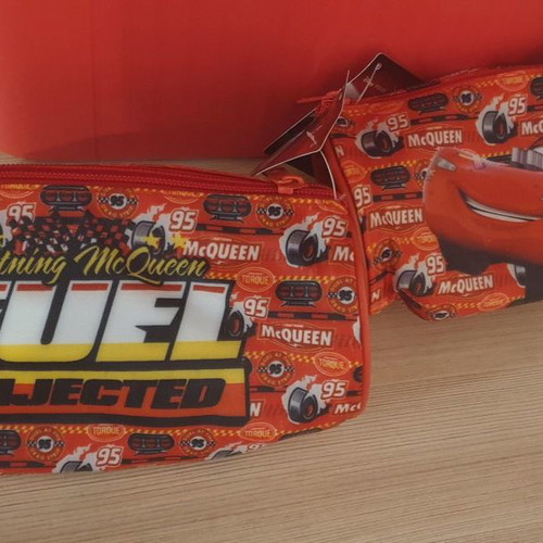Cars McQueen Pencil Cases new, set of two