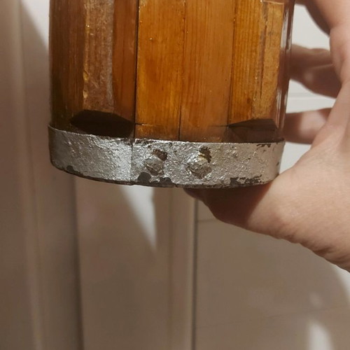 Wooden Flask new, traditional handmade water or wine container
