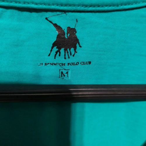 Greenwich Polo Club medium shirt used turquoise