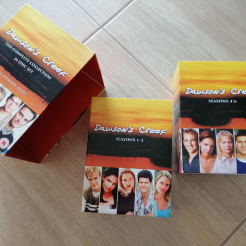 Dawson's Creek DVD used, 34-disc complete collection with 6 seasons
