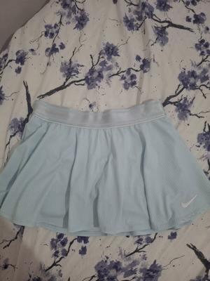 Nike skirt with inner shorts, like new, turquoise, size L
