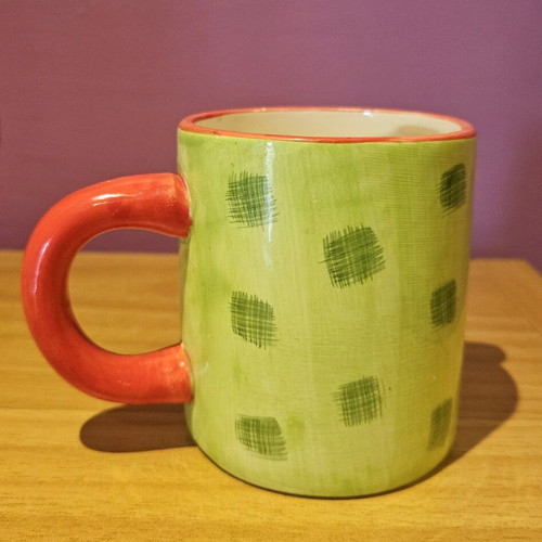 Children's mug used with lamb and abacus design