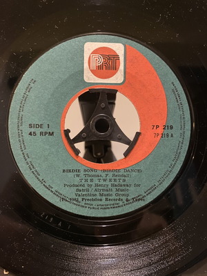 The Tweets Birdie Song 7" single mint Greek pressing 1981